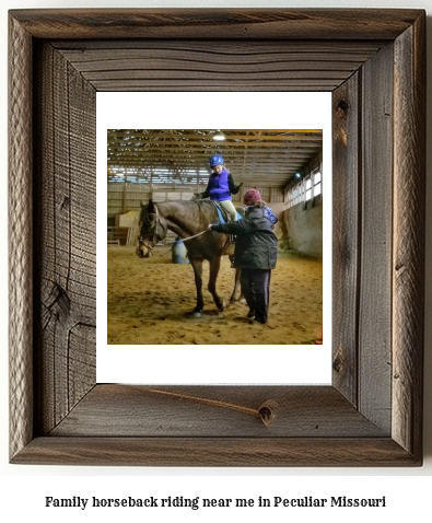 family horseback riding near me in Peculiar, Missouri